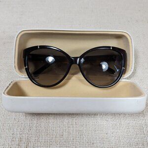 Chloe Sunglasses CE620S 003 Cat Eye Brown Gradient 59-14-135 Italy w/ Case Fair